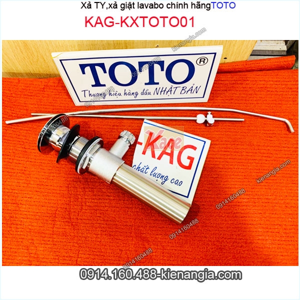 Đầu xả ty,xả giật lavabo TOTO chính hãng KAG-KXTOTO01