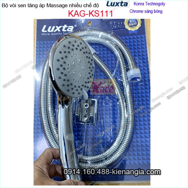 Vòi sen, tay sen massage tăng áp nhiều chế độ Luxta KAG-KS111