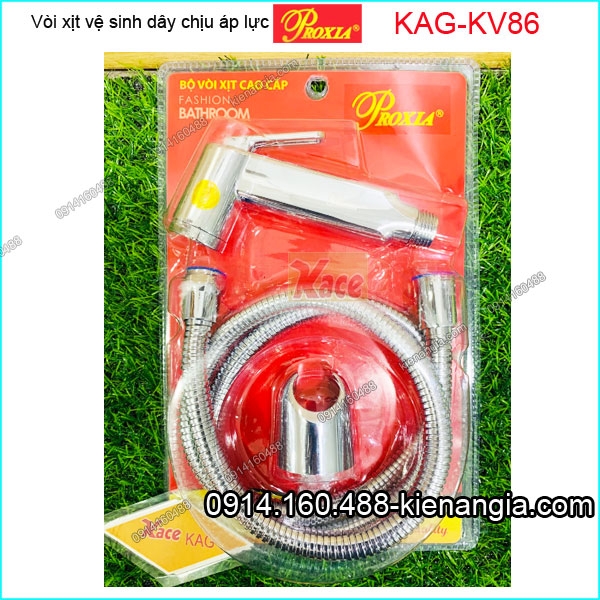 Vòi xịt vệ sinh chịu áp lực Proxia-KAG-KV86