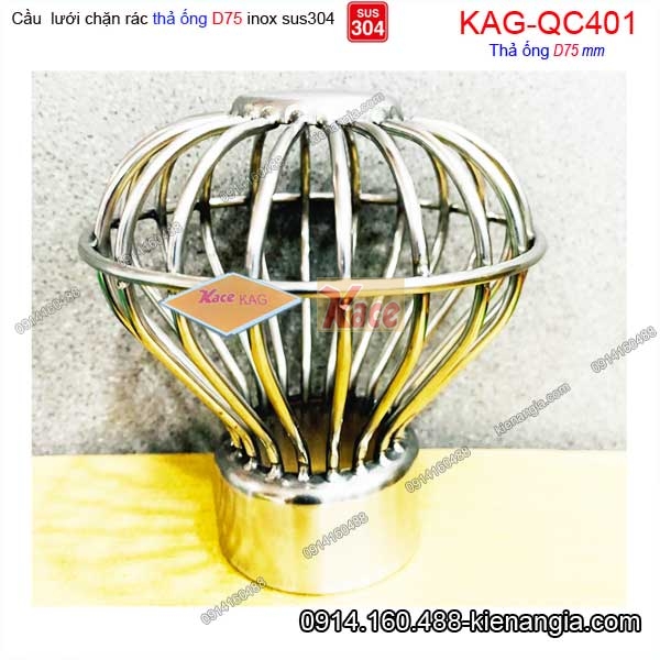 KAG-QC401-Qua-Cau-chan-rac-luoi-thap-inox-304-D75-KAG-QC401-27