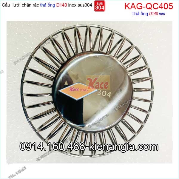 KAG-QC405-Qua-Cau-luoi-cahn-rac-inox-304-D140-KAG-QC405-22