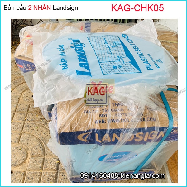 KAG-CHK05-Bon-cau-2-nhan-Landsign-xanh-duong-bien-KAG-CHK05-5