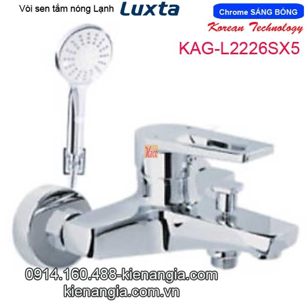 Vòi sen tắm nóng lạnh cao cấp Korea-Luxta KAG-L2226SX5