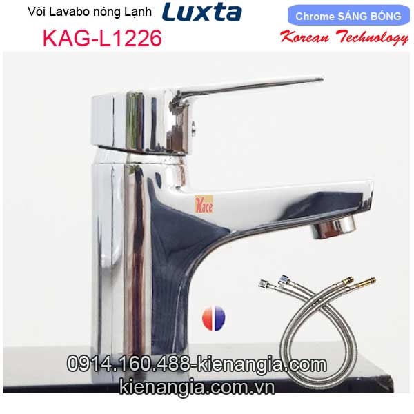 Vòi lavabo nóng lạnh cao cấp Korea-Luxta KAG-L1226