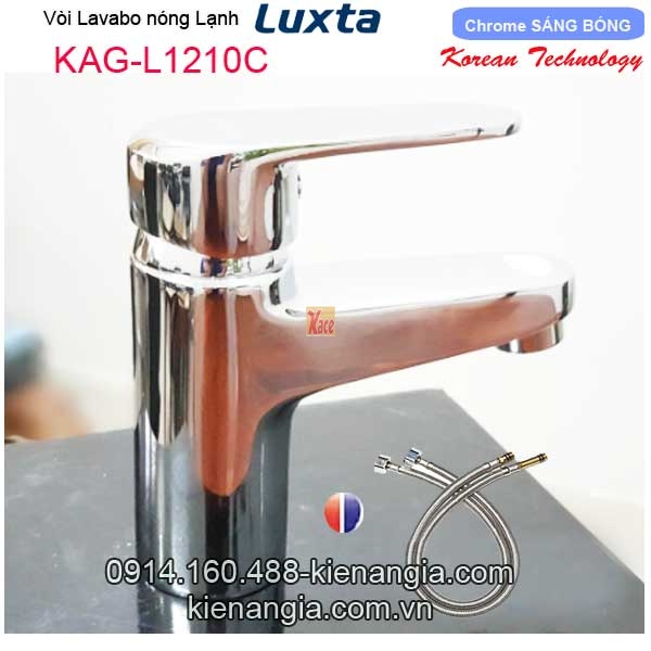 Vòi lavabo nóng lạnh cao cấp Korea-Luxta KAG-L1210C