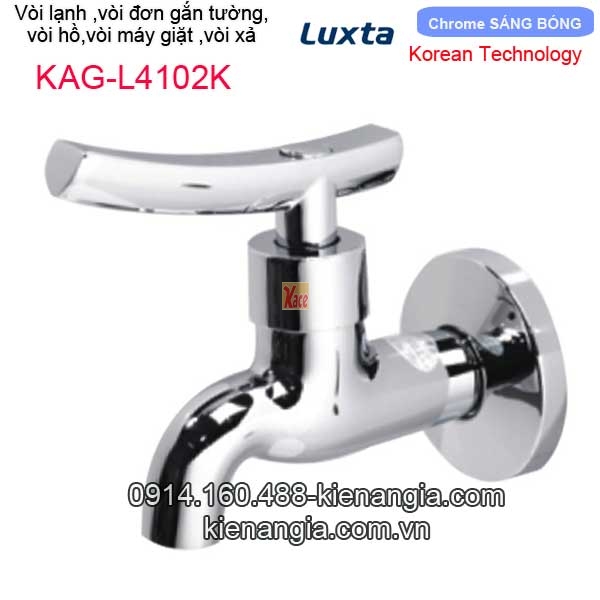 Vòi lạnh gắn tường,vòi đơn Korea-Luxta KAG-L4102K