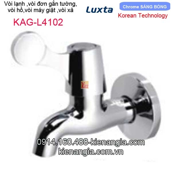 Vòi lạnh gắn tường,vòi đơn Korea-Luxta  KAG-L4102