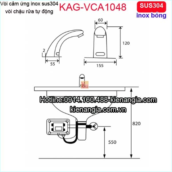 KAG-VCA1048-Voi-cam-ung-inox-sus304-bong-voi-chau-lavabo-tu-dong-KAG-VCA1048-TSKT