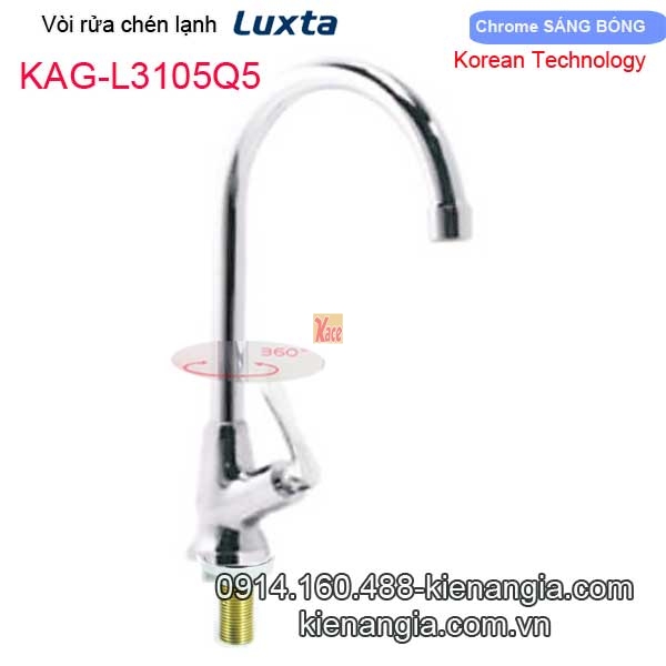 Vòi rửa chén lạnh KoreaLuxta-KAG-L3105Q5