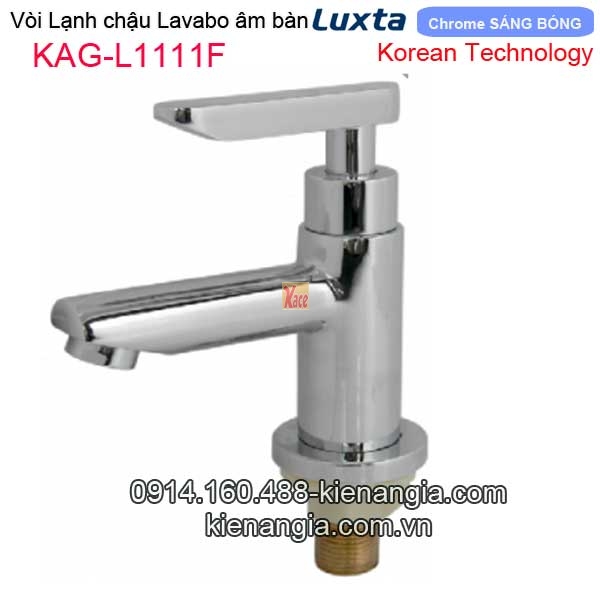 Vòi lạnh chậu lavabo âm bàn Korea Luxta-KAG-L1111F