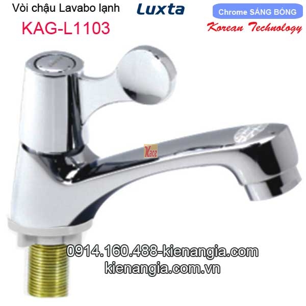 Vòi lạnh chậu lavabo Korea Luxta-KAG-L1103