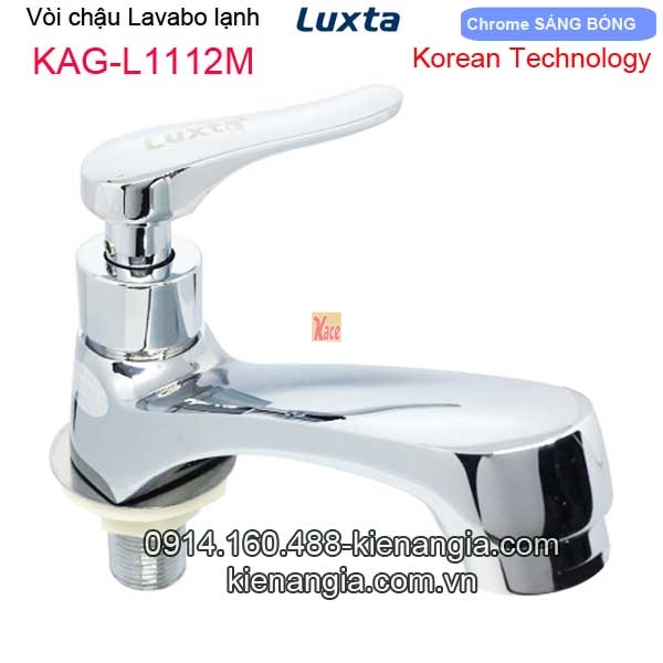 Vòi lạnh chậu lavabo Korea Luxta-KAG-L1112M