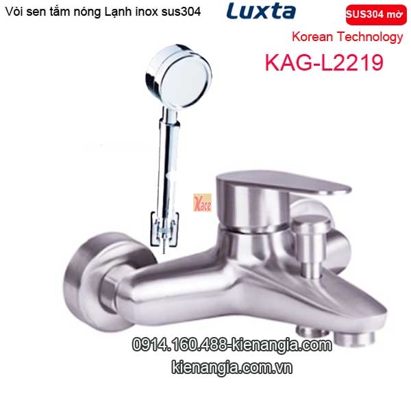 Sen tắm nóng lạnh Inox sus304 Korea Luxta KAG-L2219
