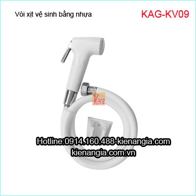 Vòi xịt vệ sinh bằng nhựa nước mạnh  KAG-KV09
