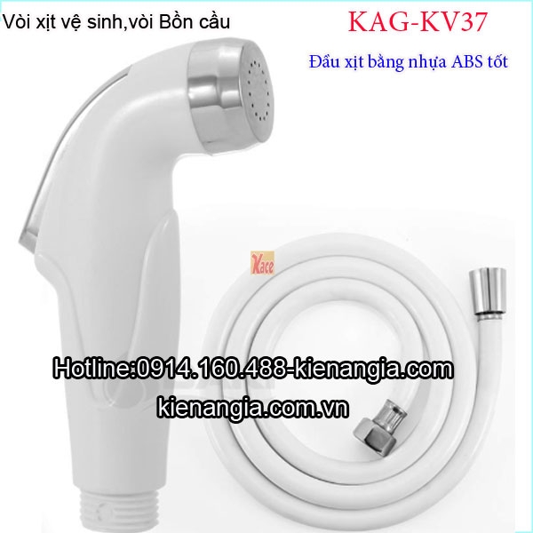 Vòi xịt vệ sinh bằng nhựa KAG-KV37