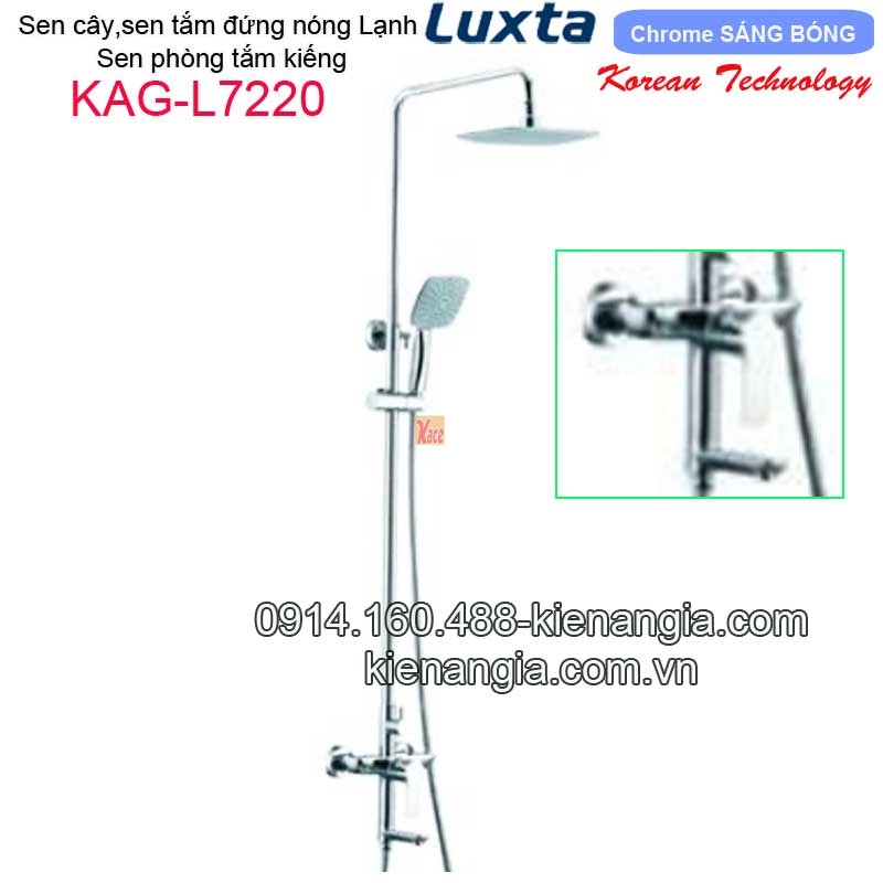 Sen cây nóng lạnh ,sen tắm đứng Korea Luxta-KAG-L7220