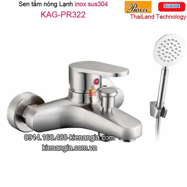 Sen tắm nóng lạnh inox sus304 Thailand-Proxia KAG-PR322