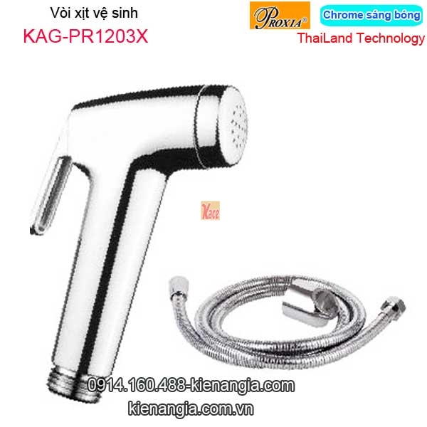 Vòi xịt vệ sinh màu chrome  Proxia-Thailand KAG-PR1203X