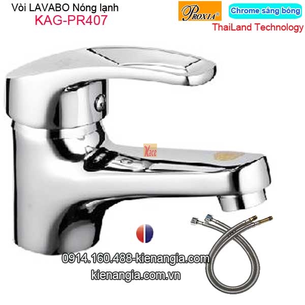 Vòi lavabo nóng lạnh Proxia-Thailand KAG-PR407