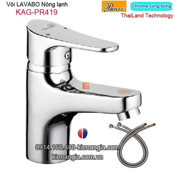 Vòi lavabo nóng lạnh Proxia-Thailand KAG-PR419