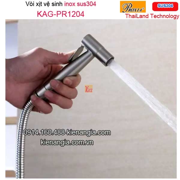 Vòi xịt vệ sinh inox sus304  Proxia-Thailand KAG-PR1204