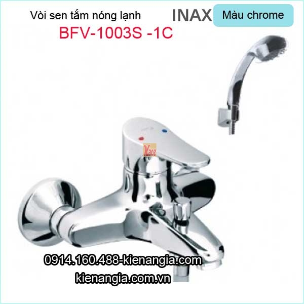 Vòi sen tắm nóng lạnh Inax-Nhật Bản cao cấp BFV-1003S--1C