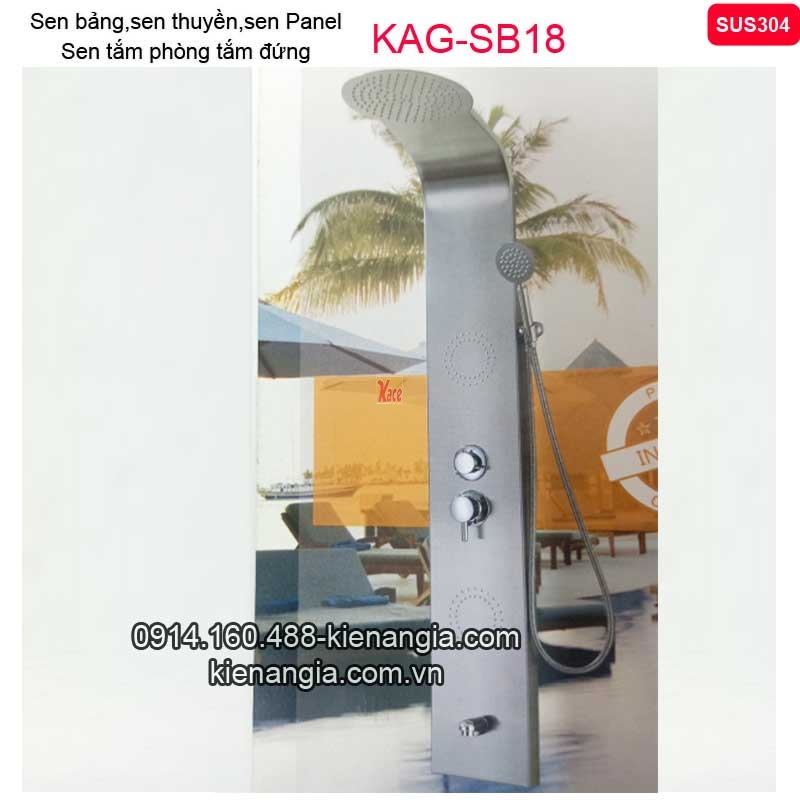 Sen bảng,sen panel cao cấp inox sus304 KAG-SB18