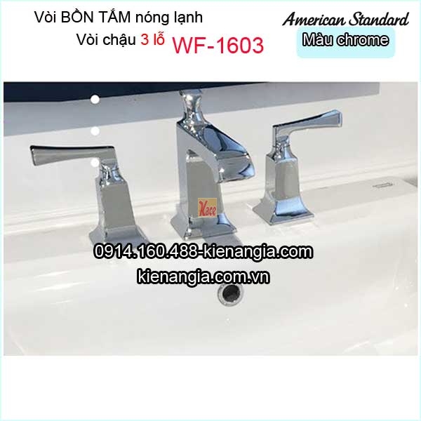 Vòi bồn tắm,vòi chậu lavabo 3 lỗ American-standard-WF-1603