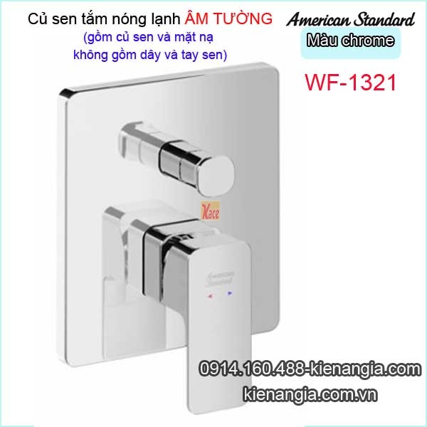 Vòi củ sen tắm âm tường nóng lạnh American standard-WF-1321