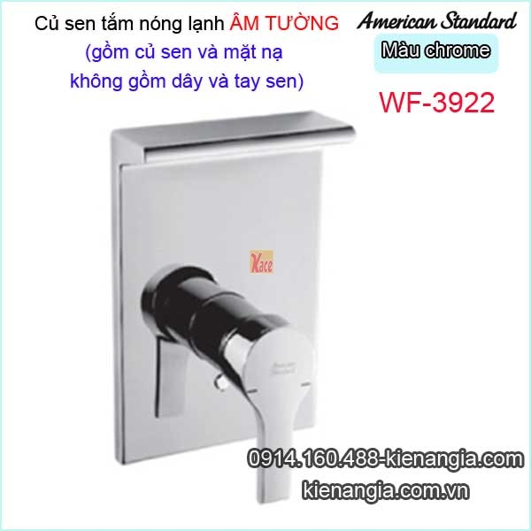 Vòi củ sen tắm âm tường nóng lạnh American standard-WF-3922
