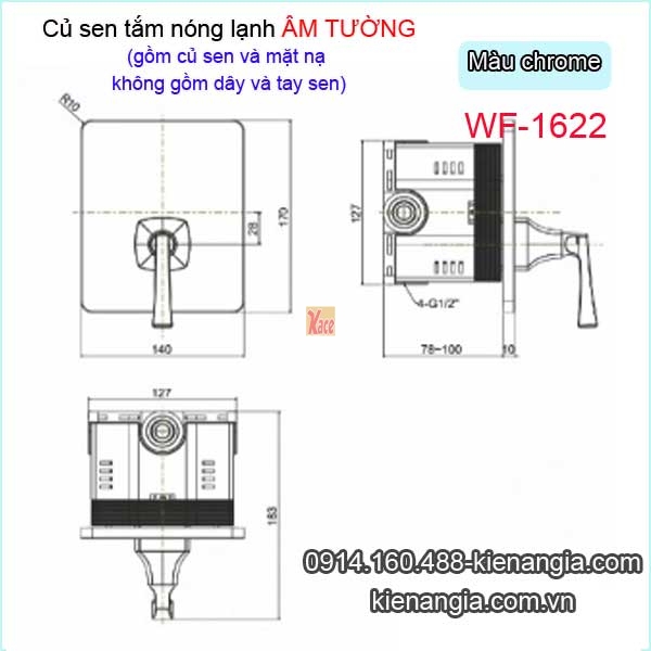 Cu-sen-tam-Am-tuong-nong-lanh-American-standard-WF-1622-TSKT