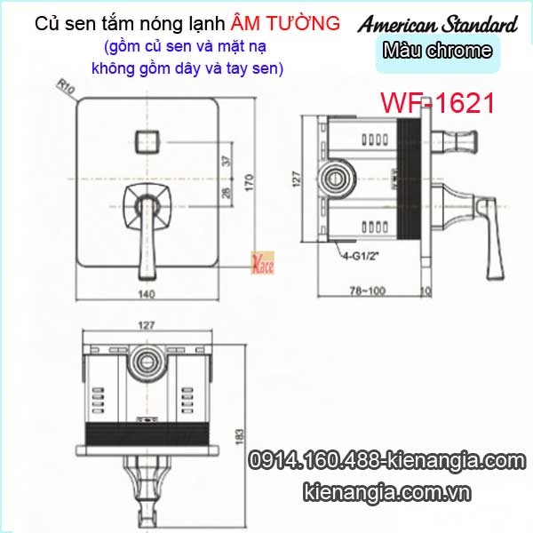 Cu-sen-tam-Am-tuong-nong-lanh-American-standard-WF-1621-TSKT