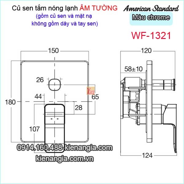 Cu-sen-tam-Am-tuong-nong-lanh-American-standard-WF-1321-TSKT