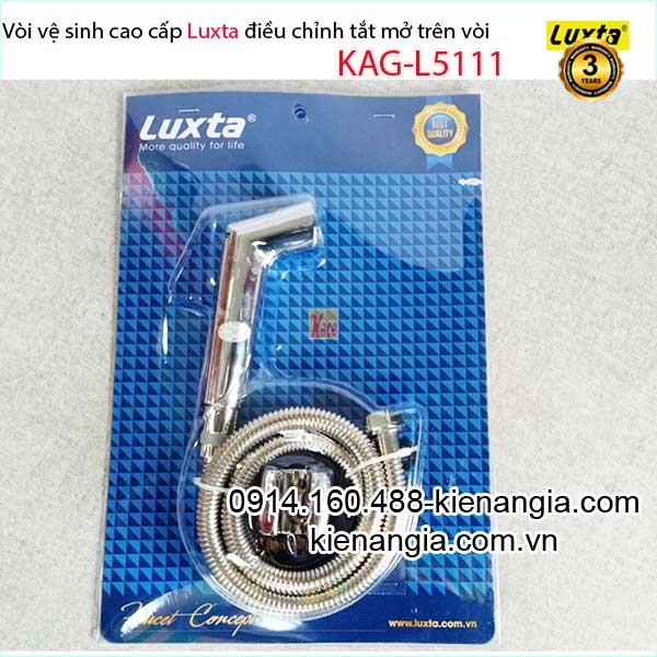 Vòi xịt vệ sinh Luxta mẫu 2020 KAG-L5111