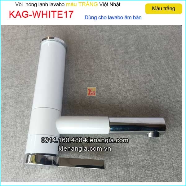 KAG-WHITE17-Voi-su-Lavabo-20cm-nong-lanh-TRANG-KAG-WHITE17-9