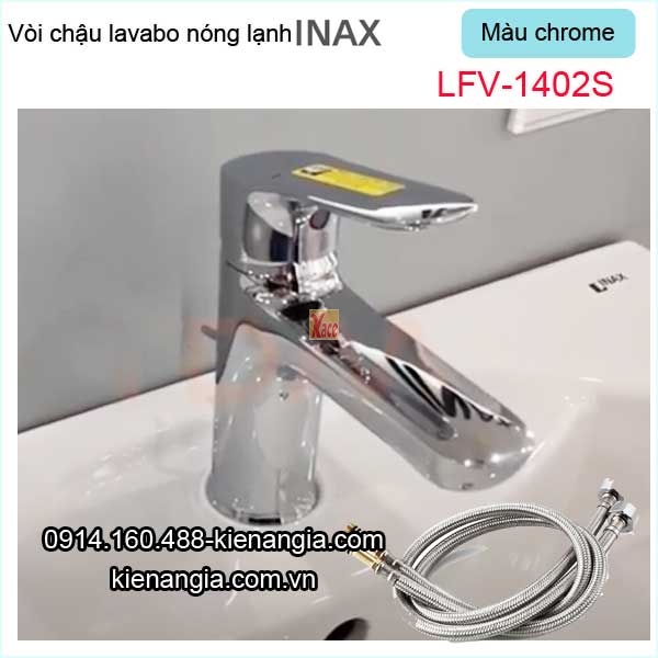 Vòi Inax,vòi lavabo nóng lạnh Inax LFV-1402S