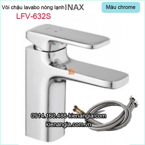 Vòi Inax,vòSi lavabo nóng lạnh Inax LFV-632S