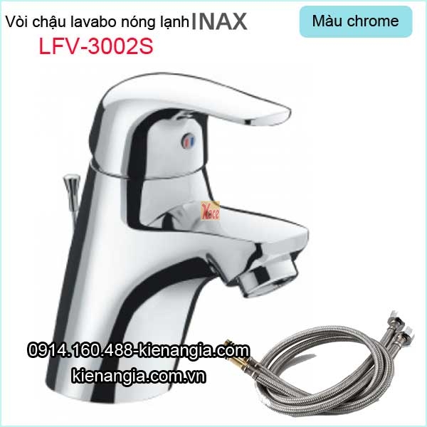 Vòi Inax,vòi lavabo nóng lạnh Inax LFV-3002S