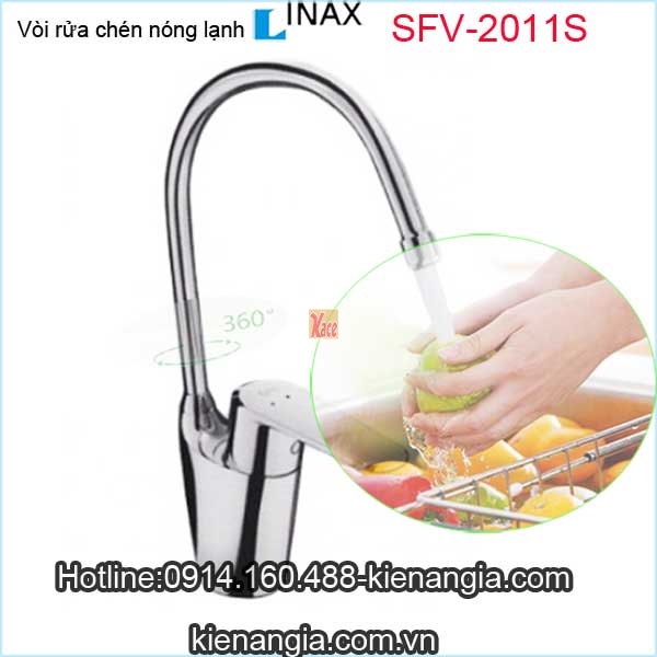 Vòi rửa chén nóng lạnh Inax-SFV-2011S