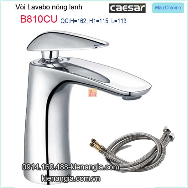 Vòi Caesar,vòi nóng lạnh cao cấp lavabo Caesar-B810CU