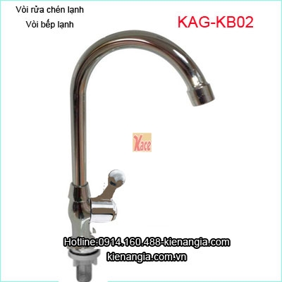 Vòi rửa chén lạnh,vòi bếp giá rẻ KAG-KB02