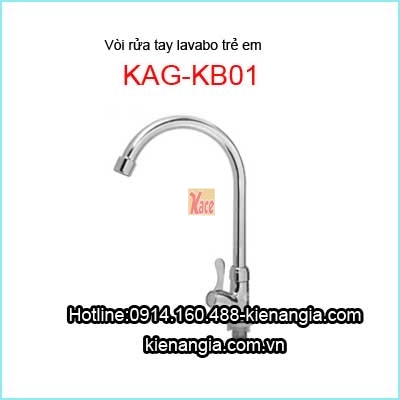 Vòi rửa tay trẻ em,vòi lavabo trường mầm non KAG-KB01