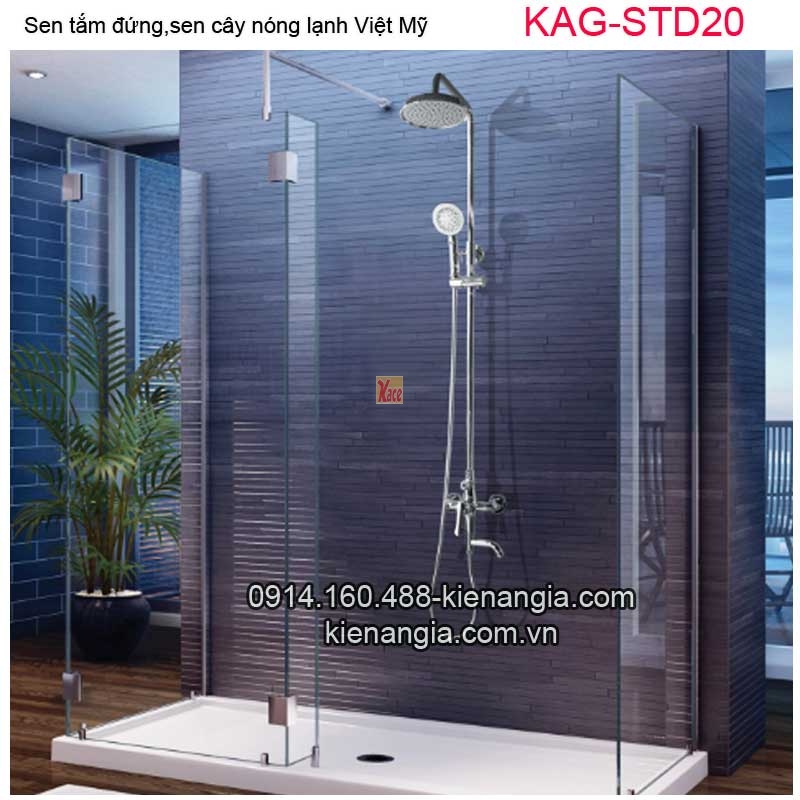 Sen tắm đứng,sen cây nóng lạnh Việt Mỹ KAG-STD20