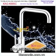 Vòi rửa chén caesar nóng lạnh KAG-K685C