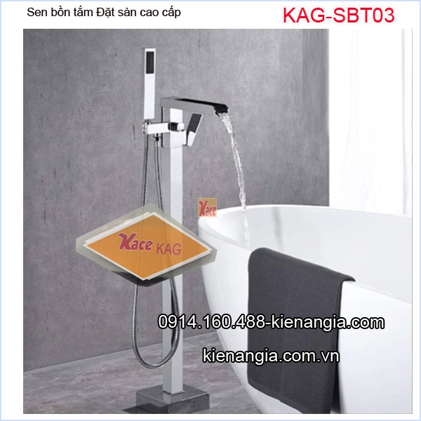 Sen bồn tắm vuông đặt sàn KAG-SBT03