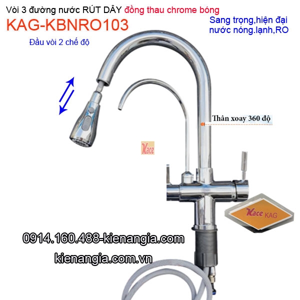 Vòi rửa  bát có lọc nước RO KAG-KBNRO103