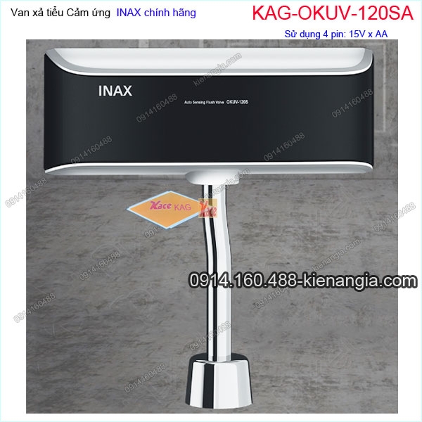 Van xả tiểu nam cảm ứng (ống thắng) INAX KAG-OKUV-120SA