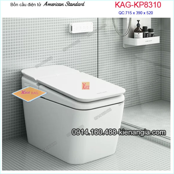 Bồn cầu điện tử American Standard KAG-KP8310 tự động xả tự sưới ấm