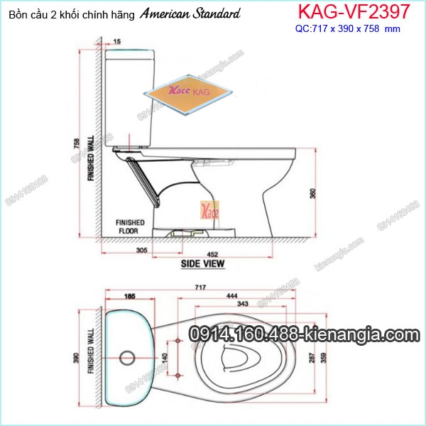 KAG-VF2397-Bon-cau-2-khoi-American-Standard-KAG-VF2397-kich-thuoc-lap-dat