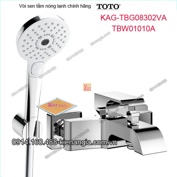 Vòi sen tắm nóng lạnh TOTO chính hãng KAG-TBG08302VA01010A